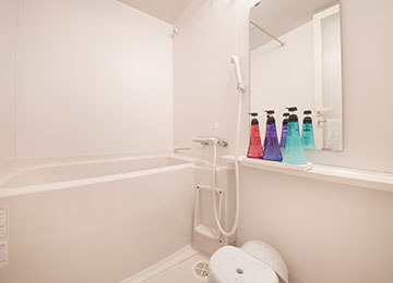 イメージ:自宅のようにくつろげる独立したお風呂