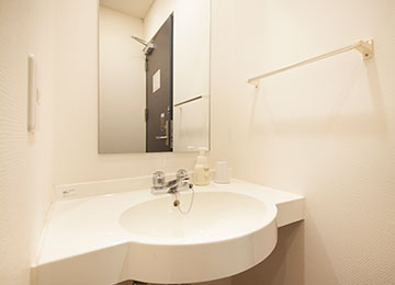 イメージ:くつろげる独立した洗面